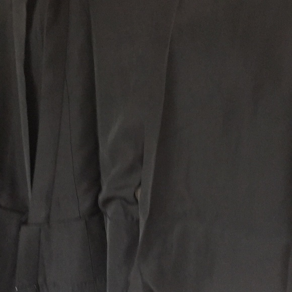 Japanese 🇯🇵 monk costume black kimono poly VTG - Picture 4 of 10